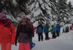 Lyžařský kurz čtvťáků - 1. den Erlebachově boudě