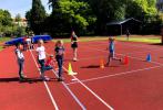 Sportování na den dětí