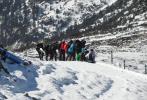 Zimní výstup na Sněžku, soustředění 8.A a 9.A