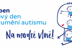 Modrý den pro podporu porozumění autismu